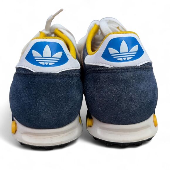 Adidas Originals L.A. Trainer Yellow Blue Suede Sneakers Men\'s Size 8 main image 7